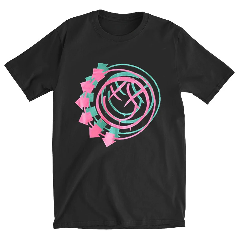 Blink 182 Blink 182 Punk Band Casual T-Shirt Men's and Women's Luxury Band Brand Top 2026