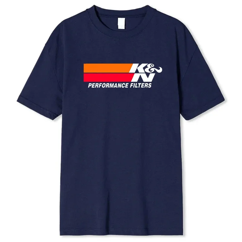 New T-ShirtK&N High Performance Air & Oil Filters Air Intakes Men Cotton Cool Harajuku Funny T-Shirt Male Vintage Tee-shirt