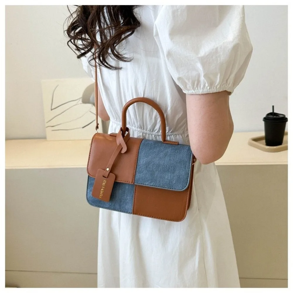 High Quality PU Leather Crossbody Bag Versatile Large Capacity Messenger Bags Casual Handbag Women