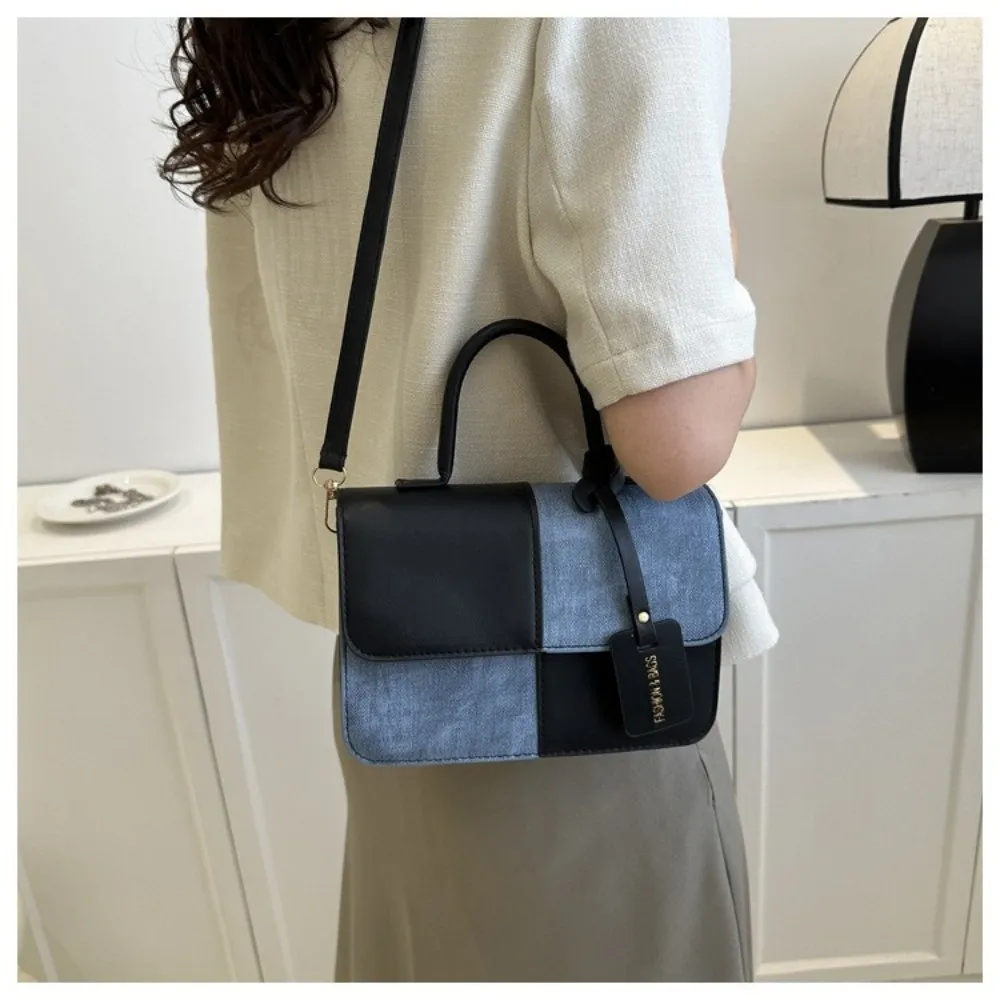 High Quality PU Leather Crossbody Bag Versatile Large Capacity Messenger Bags Casual Handbag Women