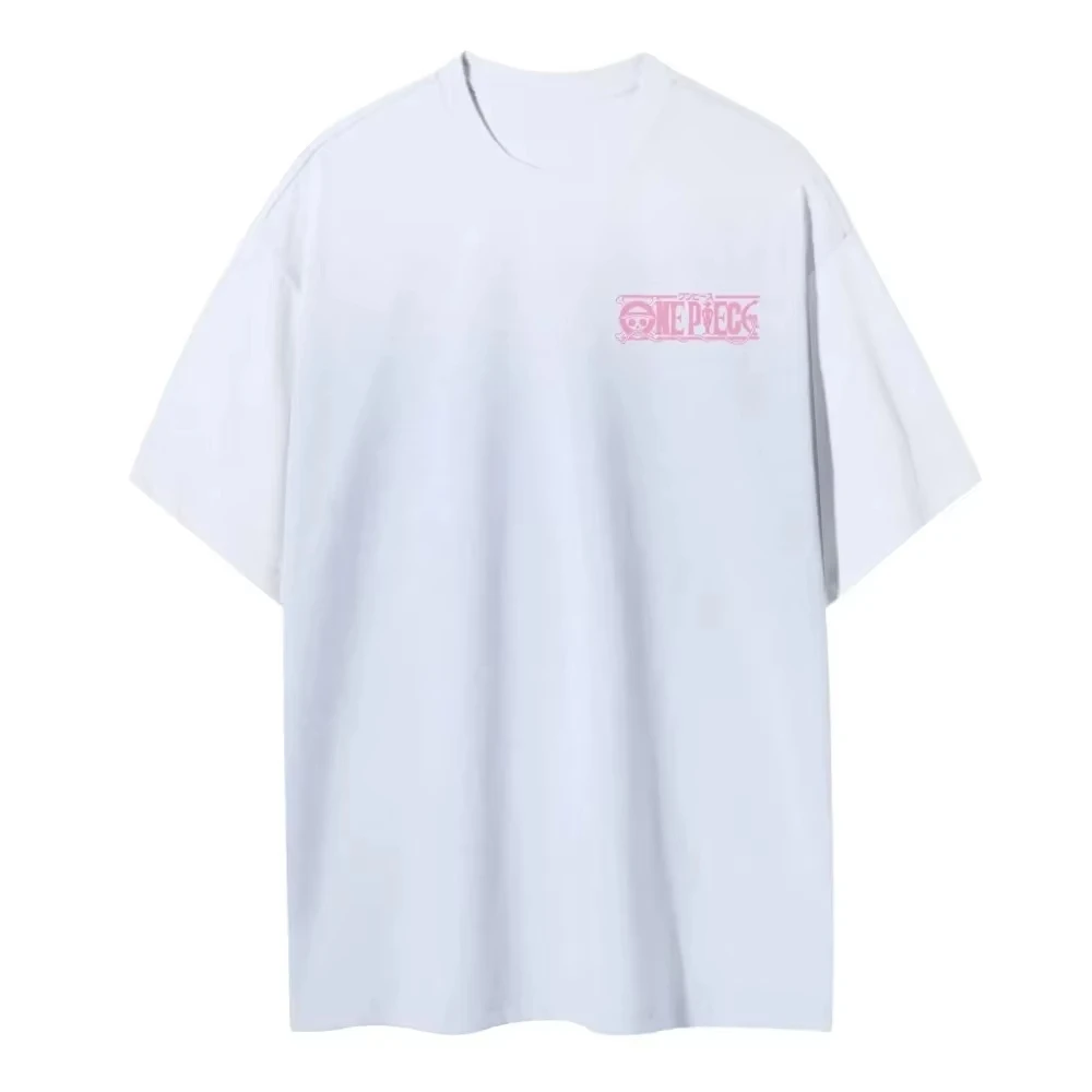 2026 New One Piece Men's Women's T-shirt Tony Tony Chopper Japan Anime Punk Tee Summer Men's and Women's Short Sleeves