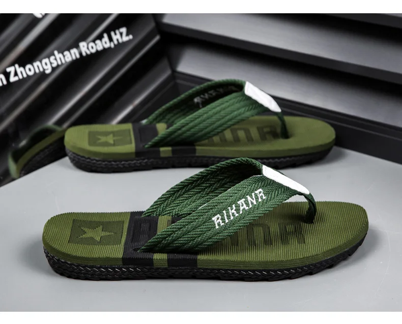 2026 High-end Men's Flip-flops,Anti-slip, Wear-resistant,Odorless,New Summer Outerwear Flip-flops,Beach Sandals
