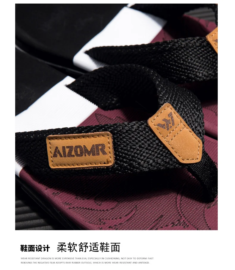2026 High-end Men's Flip-flops,Anti-slip, Wear-resistant,Odorless,New Summer Outerwear Flip-flops,Beach Sandals