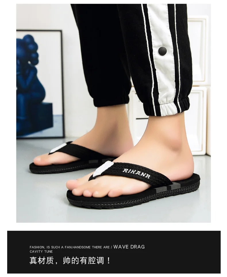 2026 High-end Men's Flip-flops,Anti-slip, Wear-resistant,Odorless,New Summer Outerwear Flip-flops,Beach Sandals
