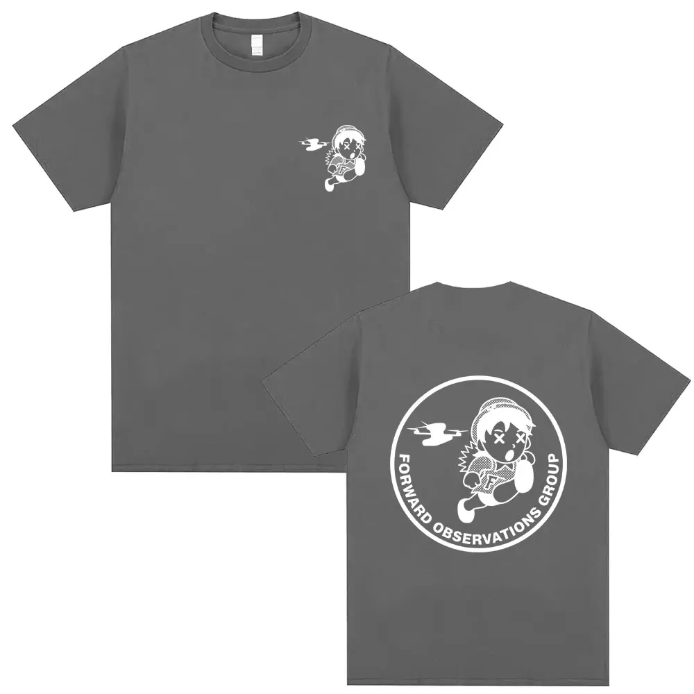Forward Observations Group Run Military T-shirt Men Women Casual High Quality Soft Cotton T Shirts Male Fashion Oversized Tshirt