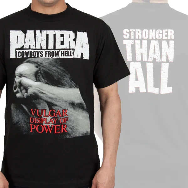 Pantera Flames Band Logo Casual T-shirt Luxury Brand for Men and Women Top 2026 New