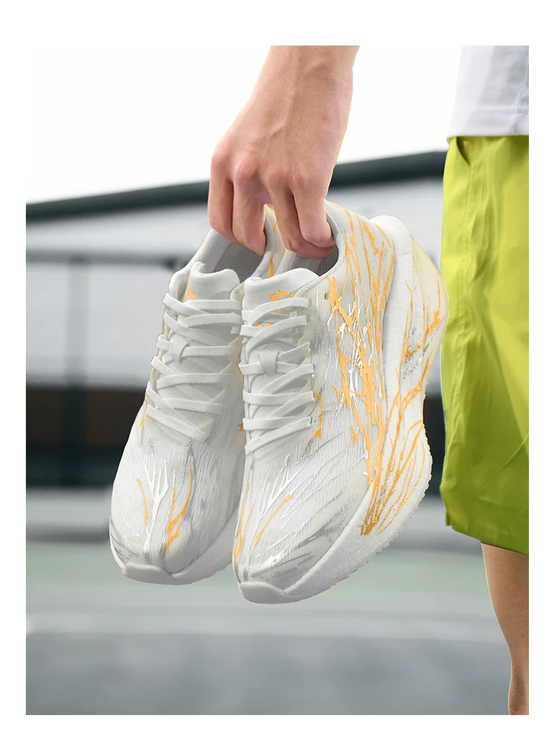 Running Shoes Carbon Board Speciality Marathon Men Sports Breathable Lightweight Women's Comfortable Athletic Nonskid Sneakers