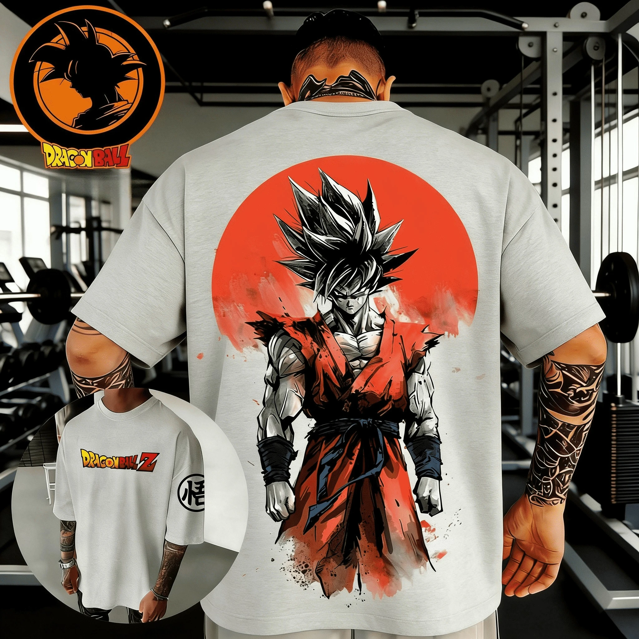 Dragon Ball Anime Cotton T-shirt 2026 Summer New Goku Printed Men's and Women's Harajuku Versatile Casual Short Sleeve Top