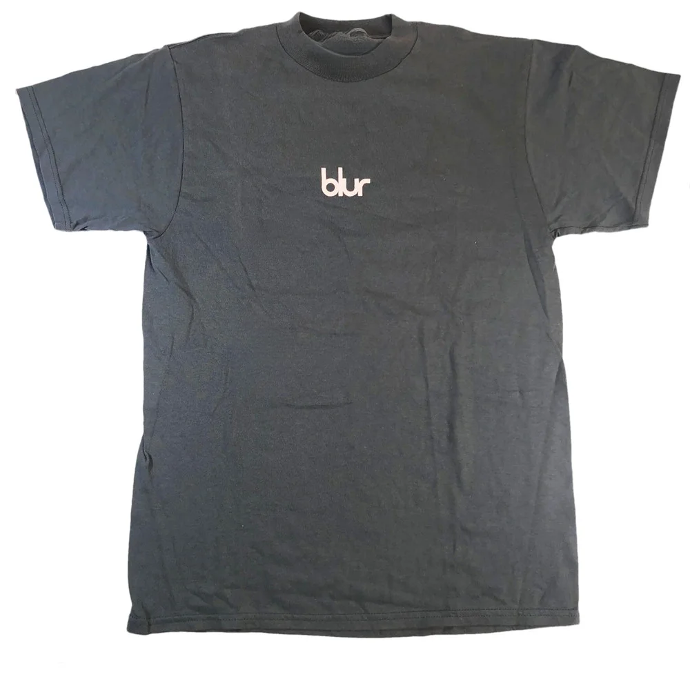 BLUR Blur Band British Rock Punk Casual T-Shirt Men's and Women's Luxury Brand Top White