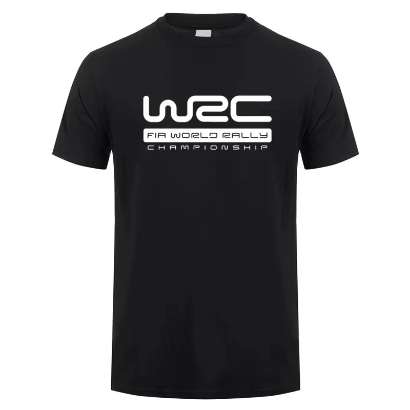 2026 New Summer Best-Selling World Rally Championship WRC Series T-Shirt - Fashionable Men's Summer Printed Short Sleeve Shirt