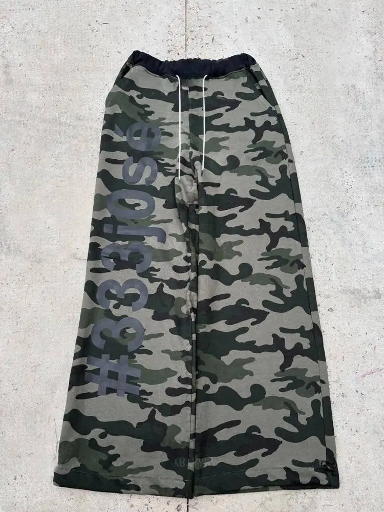 Trendy Streetwear Gothic Retro Harajuku Y2K Pink Sweatpants Hip-hop Casual Wide-leg Baggy Jogger Trousers for Men Women And Kids