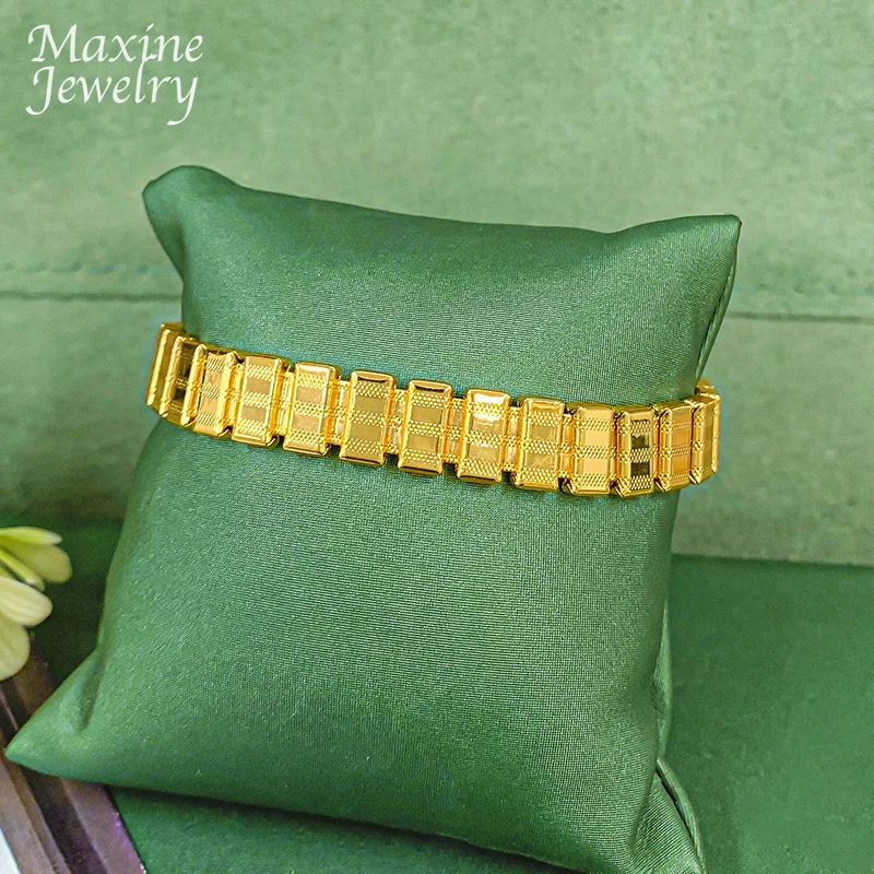 Original Simple Design Necklace Earrings Bracelet Daily Wear Jewelry Set for Women Fashion Jewellery for Party Wedding Gifts