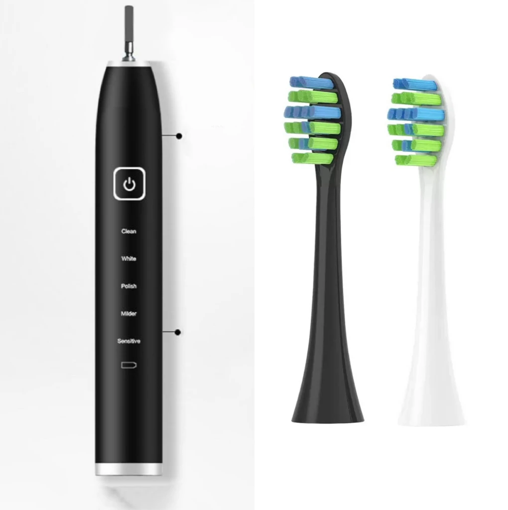 Replacement Toothbrush Heads For Aquavex Pro Black/White/Pink/Colour Electric Toothbrush Soft DuPont Bristles Nozzles Sumkyle