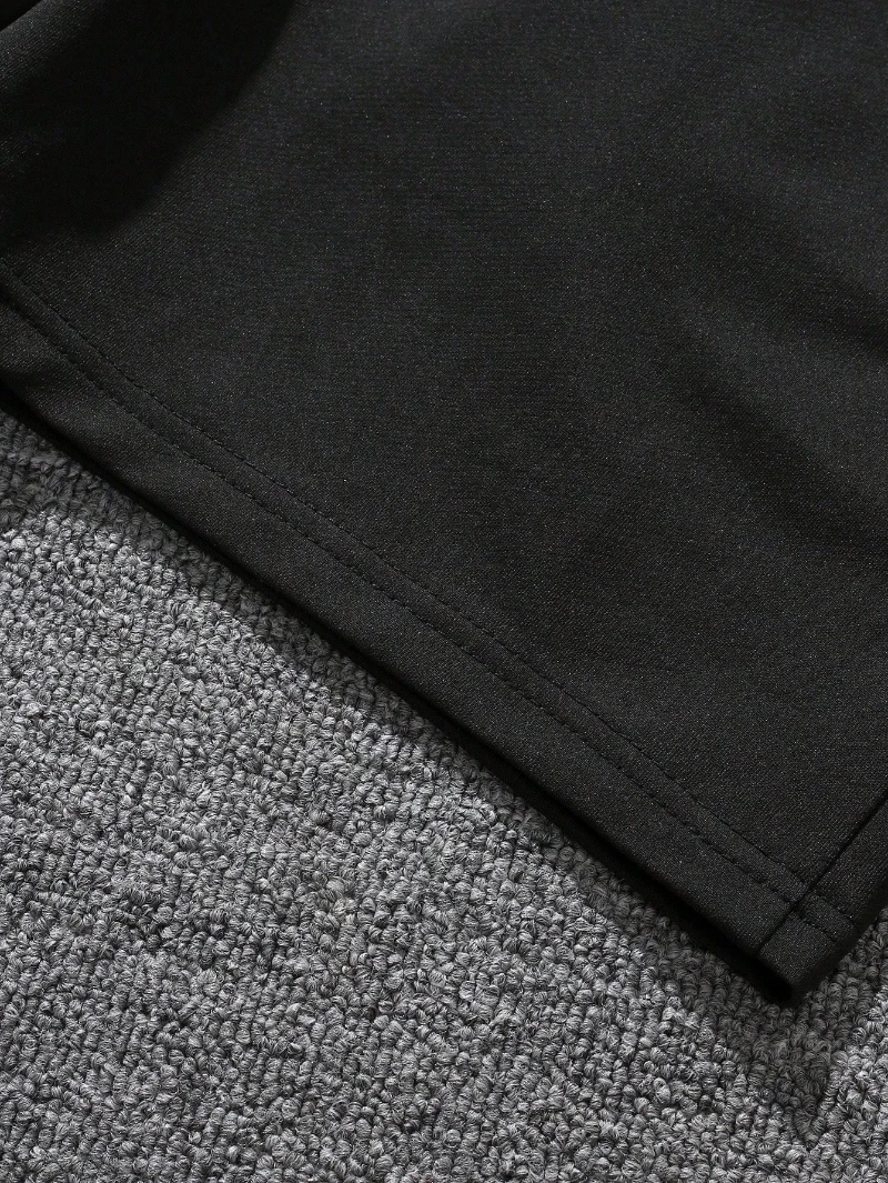 Men's Letter Graphic Print Drawstring Waist Shorts Casual Tie Front Track Athletic Shorts Basketball Training Summer Oversized