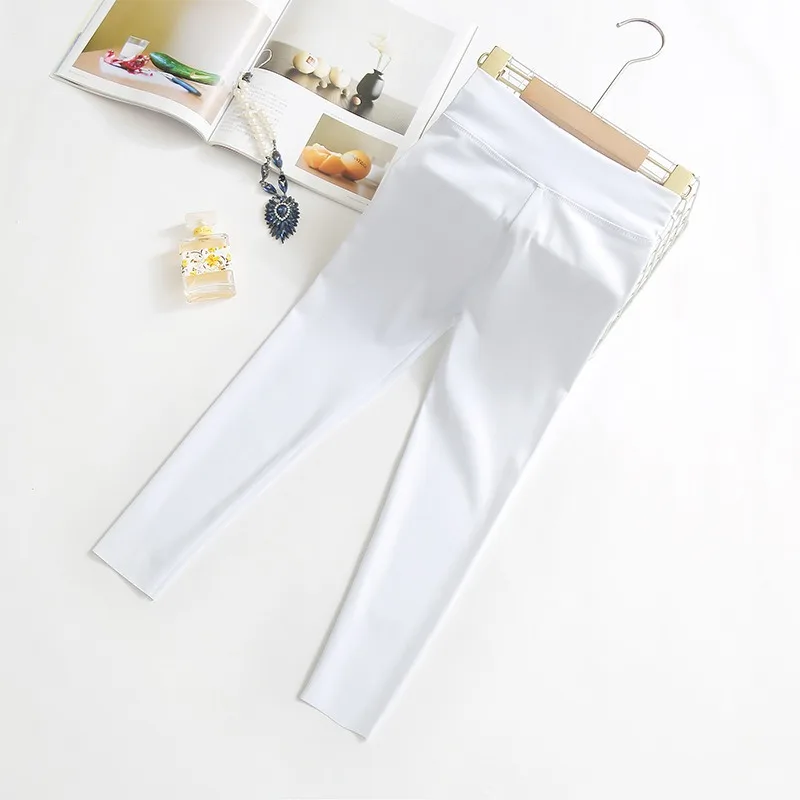 Girls High Waist Pants Spring Summer New Style Slim Fit Leggings Casual Sports Yoga Pants For Kids