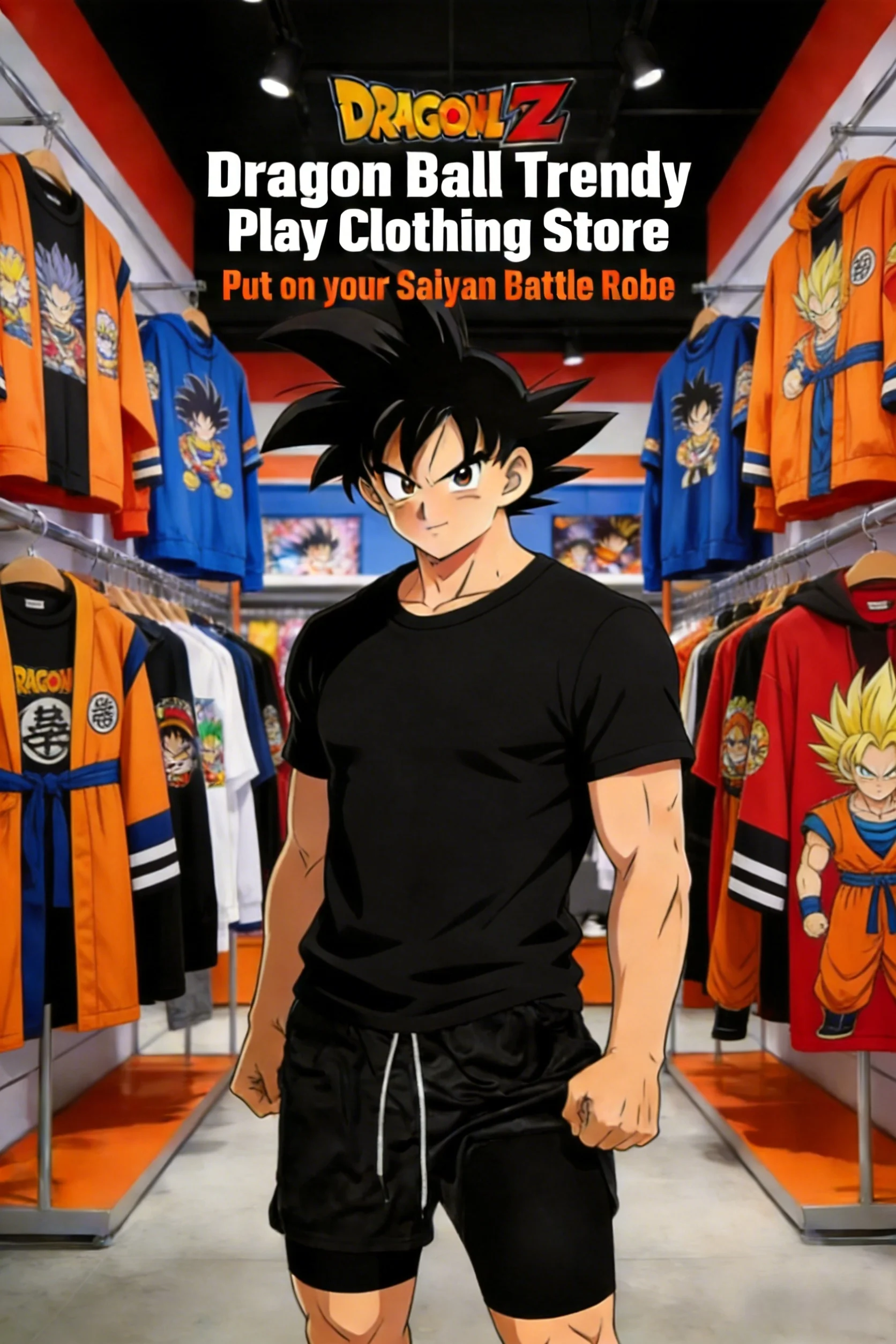 2026 Summer Dragon Ball Men's 3D Printed Shorts Goku Printed Quick-drying Children's Family Sports Breathable Shorts