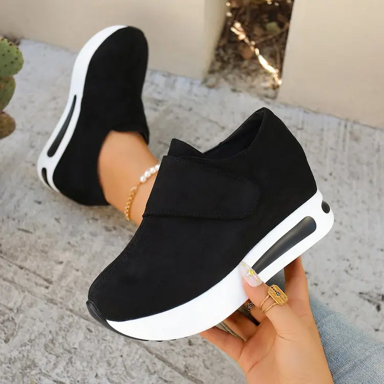 Business Casual Shoes for Women Winter Women'S Casual Comfortable Platform Round Toe Walking Shoes Sports Zapatillas De Mujer