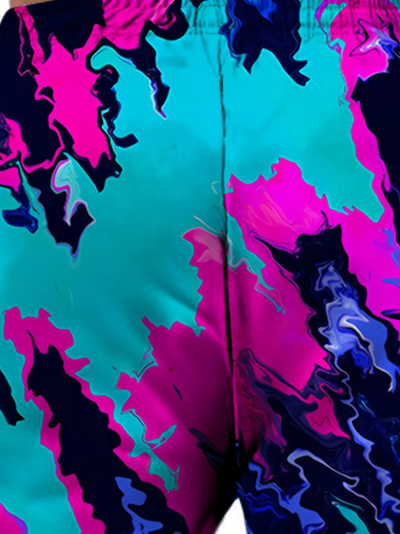 2026 Fashion Summer New Graffiti Style Outdoor Loose Pants 3D Printed 2K Street Style Street Wear Straight Leg Pants Large Size