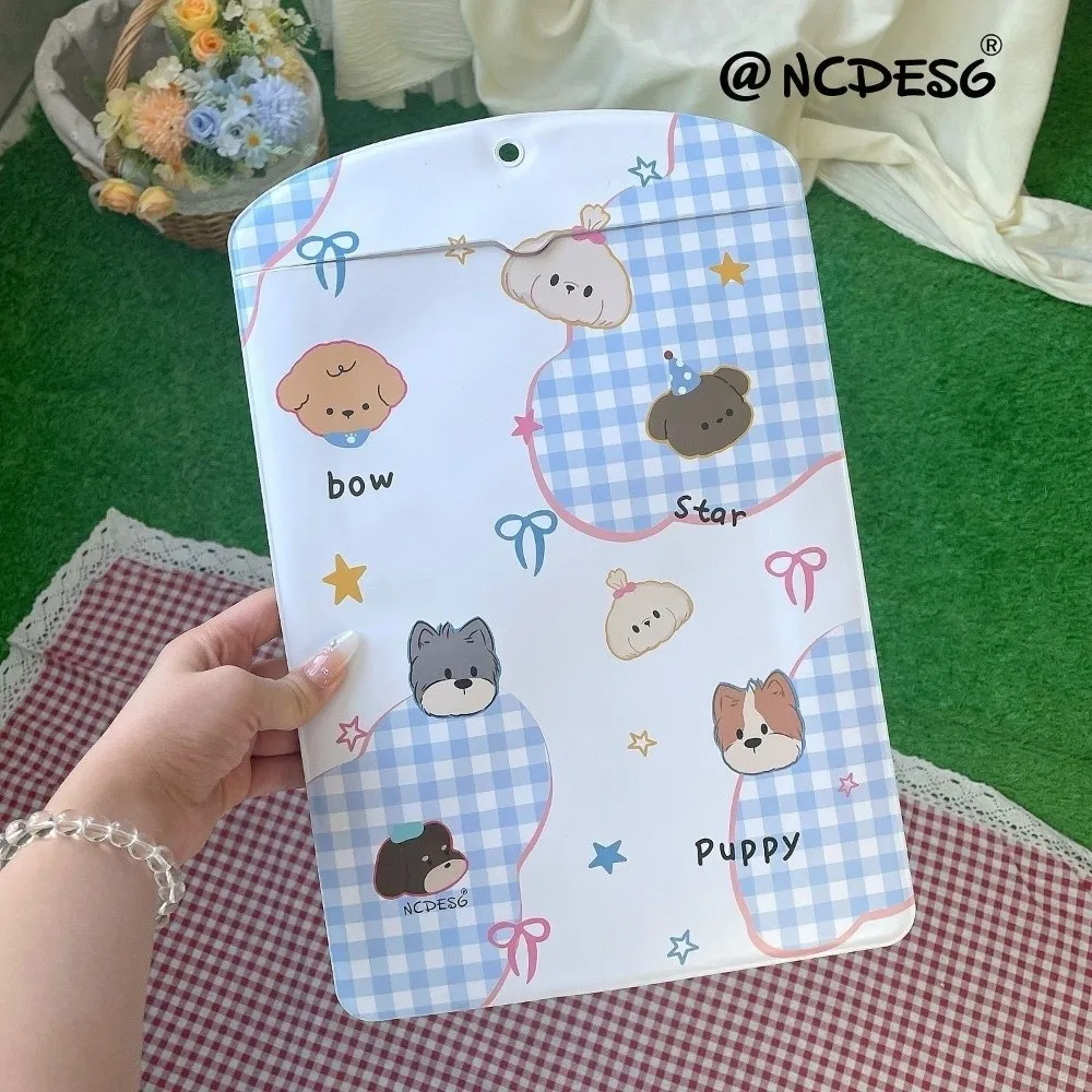 Trendy A4 Photocard Holder PVC Korean Idol Photos Protective Cover Colorful Giant Protectors for Postcards Girl's Gift