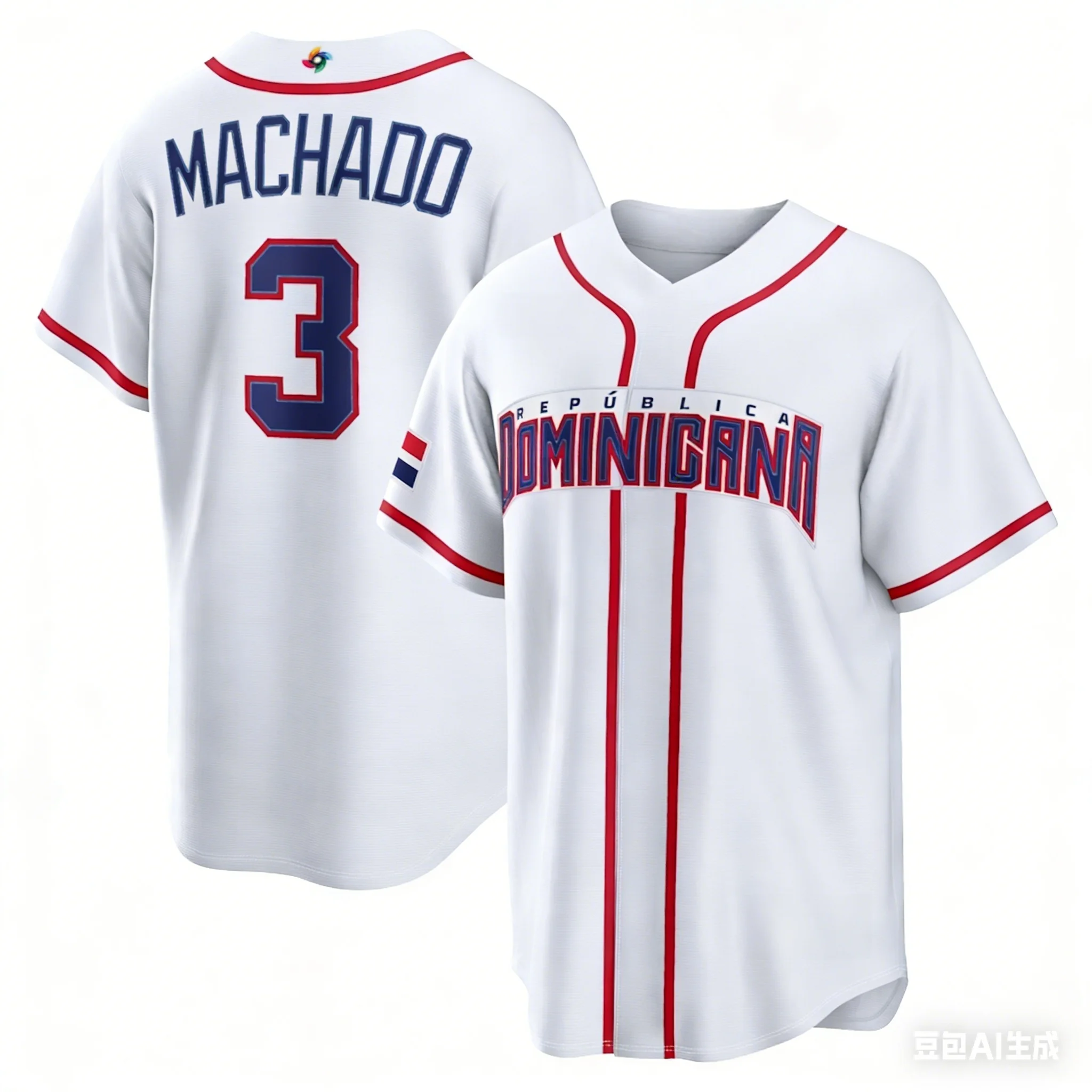 2026 3d Printing Dominican Republic Baseball Jersey 22 Soto Tatis Jr Guerrero Jr Mens WBC National Team Sports Shirt Tops