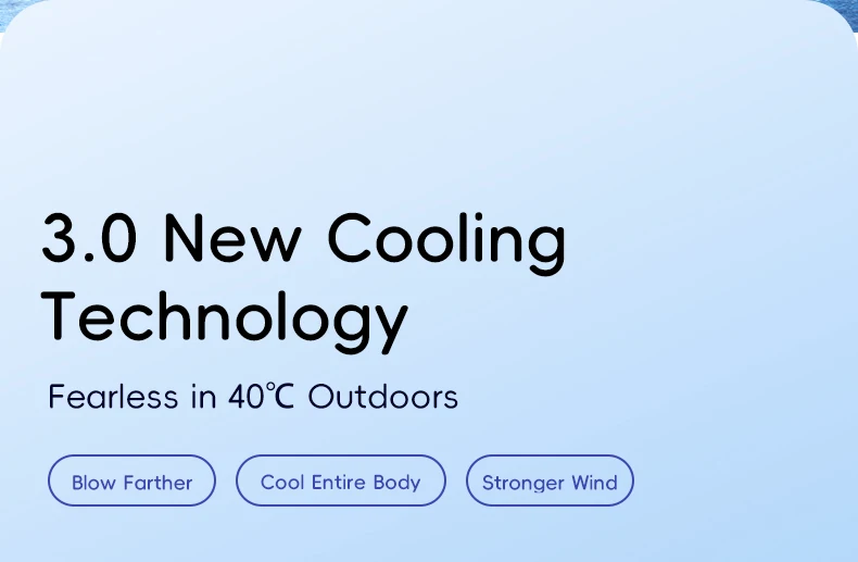 Kinscoter New Mini Handheld Fan 1200mAh Quiet High Speed Portable Rechargeable Fan 3 Speed Outdoor Travel Portable Pocket Fan