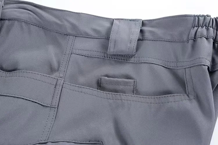 Mens Cargo Military Tactical Casual Trousers Softshell Elastic Spring Autumn Pants Hiking Camping Climbing Sports Combat Fitness