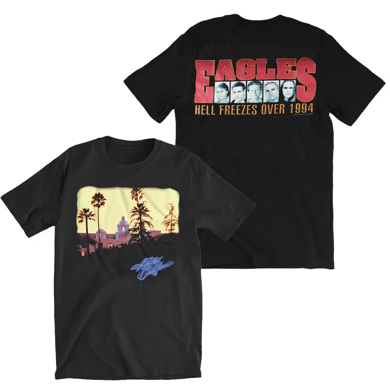 1994 Eagles - Hotel California - California Hotel Commemorative Vintage Men's T-Shirt