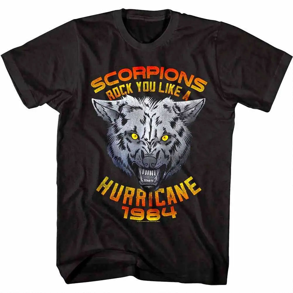 Scorpions -1984 Casual T-shirt Luxury Brand for Men and Women Top 2026