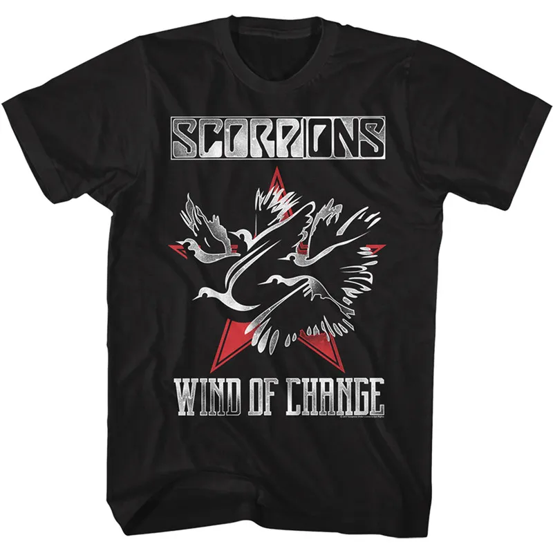 Scorpions -1984 Casual T-shirt Luxury Brand for Men and Women Top 2026