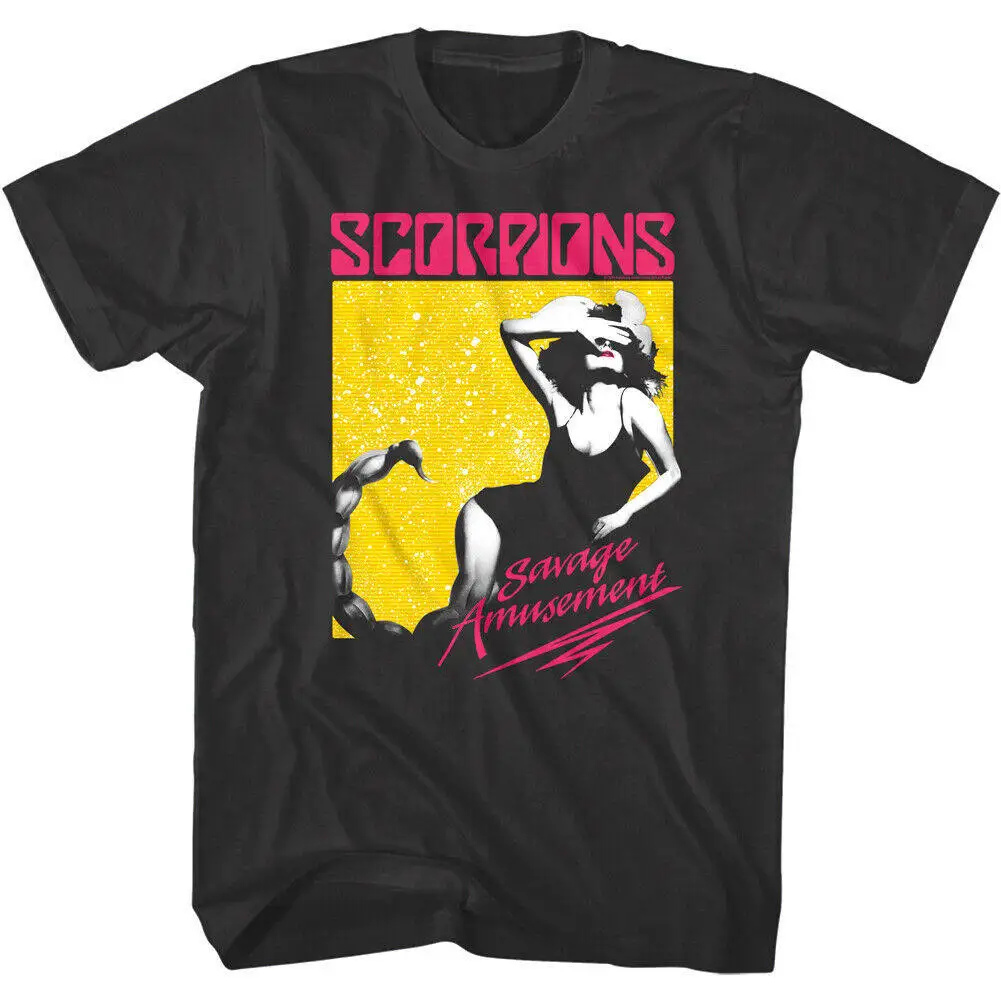 Scorpions -1984 Casual T-shirt Luxury Brand for Men and Women Top 2026