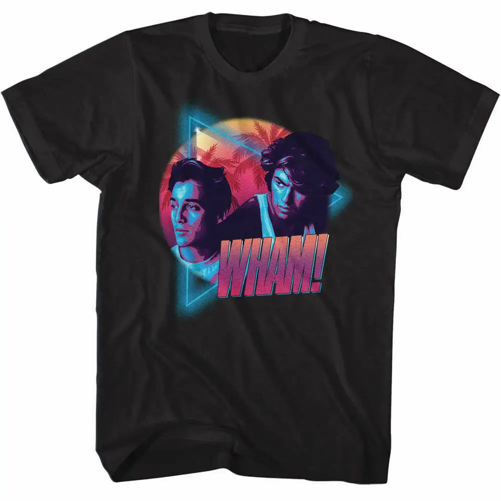 Wham Mighty Band George Michael Rock Retro Casual T-Shirt Men's and Women's Luxury Brand Top 2026 New Band Logo
