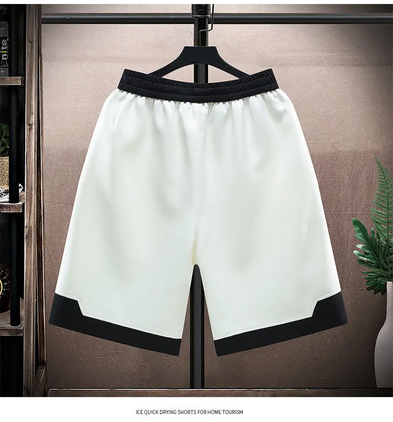 Letter Print Summer Men's Shorts New Sports Fitness Running Cool Shorts Casual Outdoor Men's Beach Shorts
