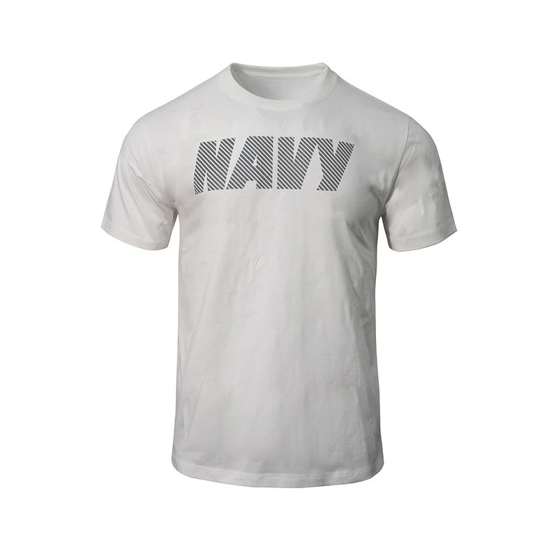Summer Men's Cool-Comfort Pure Cotton Casual Round-neck Pattern T-shirt Loose Base Layer Shirt for Boys
