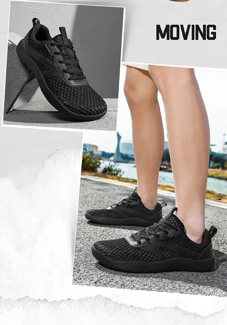 New Men Wide Toe Barefoot Shoes Outdoor Trail Fashion Unisex Running Women Walking Shoes Lightweight and Breathable Minimalist