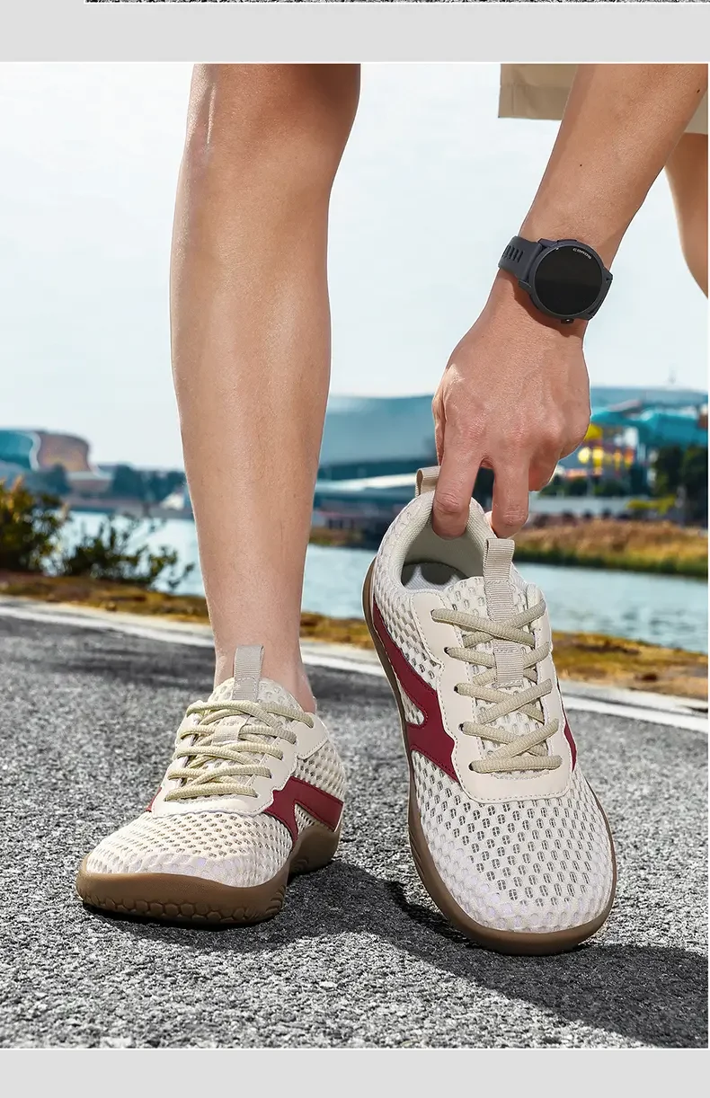 New Men Wide Toe Barefoot Shoes Outdoor Trail Fashion Unisex Running Women Walking Shoes Lightweight and Breathable Minimalist