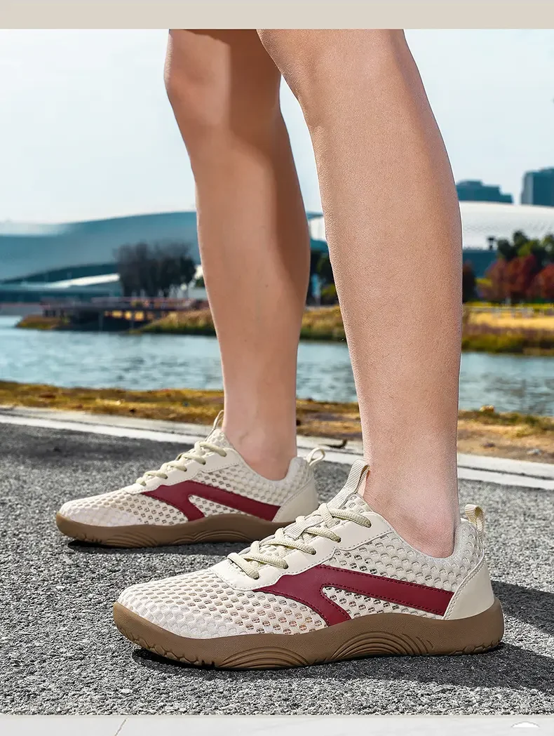 New Men Wide Toe Barefoot Shoes Outdoor Trail Fashion Unisex Running Women Walking Shoes Lightweight and Breathable Minimalist