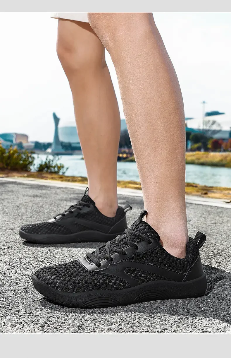 New Men Wide Toe Barefoot Shoes Outdoor Trail Fashion Unisex Running Women Walking Shoes Lightweight and Breathable Minimalist