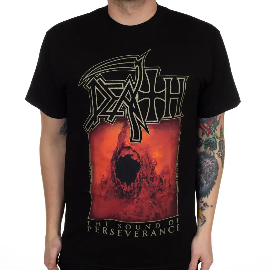 2026 DEATH Band Graphic Cotton T-shirt Unisex Summer Short Sleeve Fashion Brand Tee Luxury Casual Vintage Retro Top
