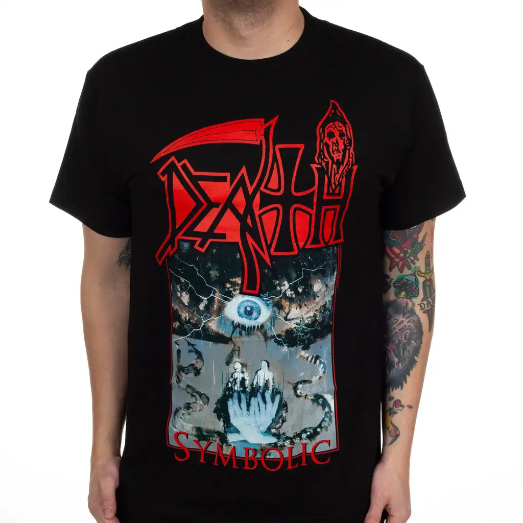 2026 DEATH Band Graphic Cotton T-shirt Unisex Summer Short Sleeve Fashion Brand Tee Luxury Casual Vintage Retro Top