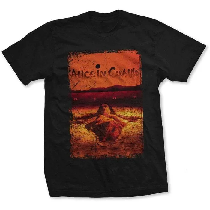 Alice in Chains Anatomical Heart Graphic T-Shirt, 100% Cotton Grunge Rock Print Tee, Unisex Dark Gothic Alternative