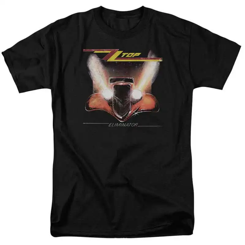 ZZTOP Band 1999 Retro Wrench Pattern Retro Blues Casual T-Shirt Men's and Women's Luxury Brand