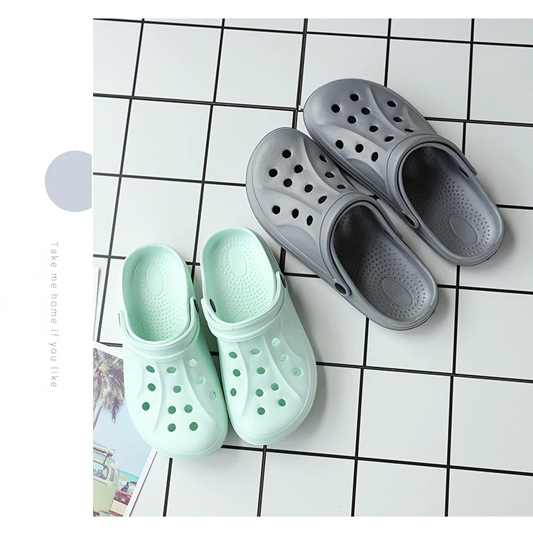Soft-soled Women Sandals 2023 Summer Clogs Ladies Beach Green Shoes EVA Lightweight Sandles Flat Unisex Colorful Shoe Sandalias