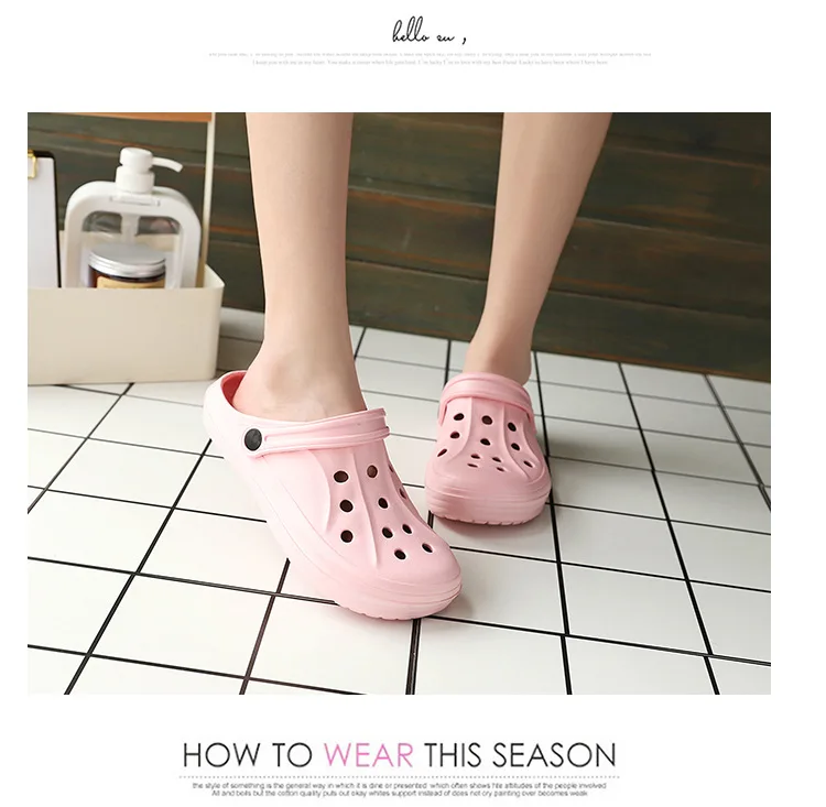 Soft-soled Women Sandals 2023 Summer Clogs Ladies Beach Green Shoes EVA Lightweight Sandles Flat Unisex Colorful Shoe Sandalias