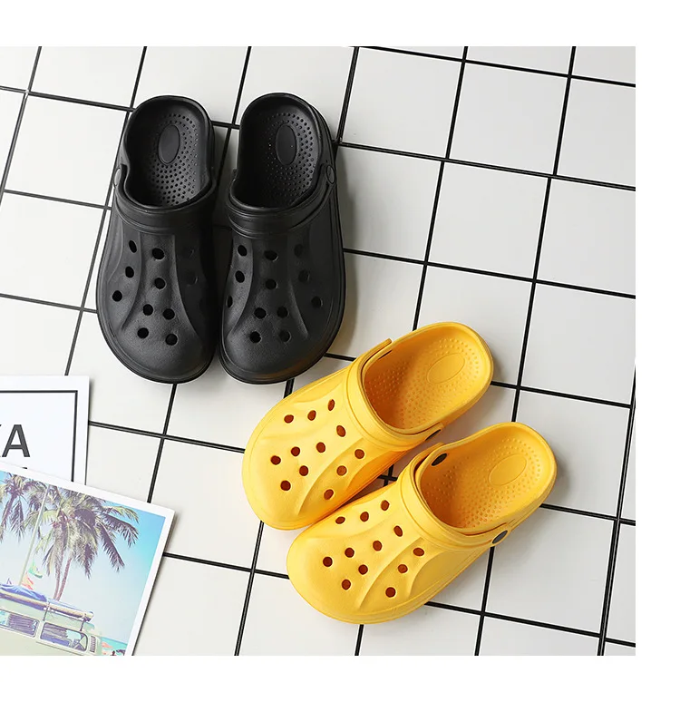 Soft-soled Women Sandals 2023 Summer Clogs Ladies Beach Green Shoes EVA Lightweight Sandles Flat Unisex Colorful Shoe Sandalias