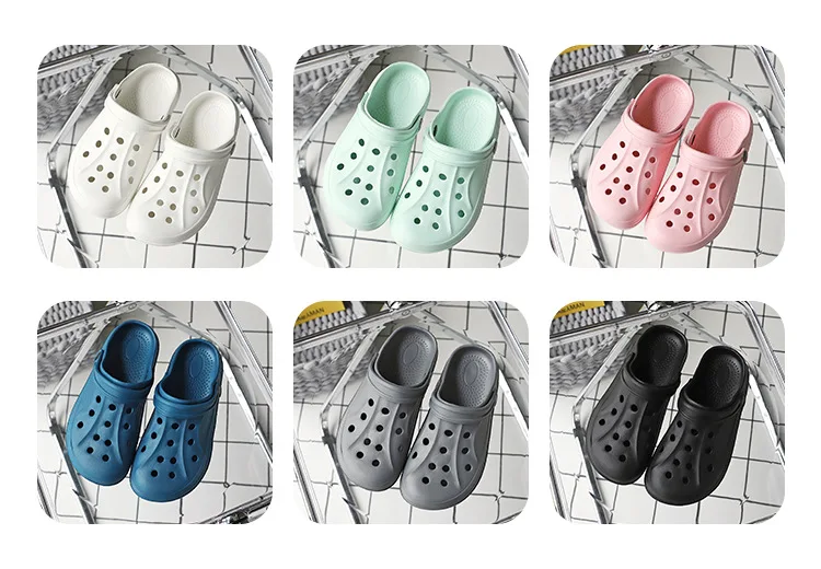 Soft-soled Women Sandals 2023 Summer Clogs Ladies Beach Green Shoes EVA Lightweight Sandles Flat Unisex Colorful Shoe Sandalias