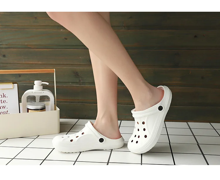 Soft-soled Women Sandals 2023 Summer Clogs Ladies Beach Green Shoes EVA Lightweight Sandles Flat Unisex Colorful Shoe Sandalias