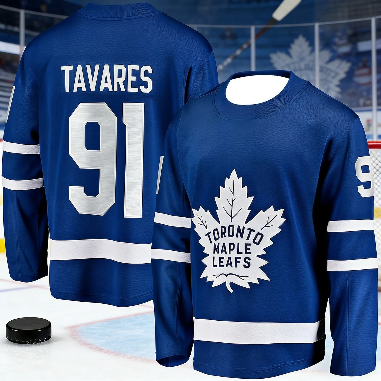 2026 Men's New Toronto Ice Hockey Training Jersey with 3D Print, Breathable, Moisture-Wicking Long-Sleeved T-Shirt Kids