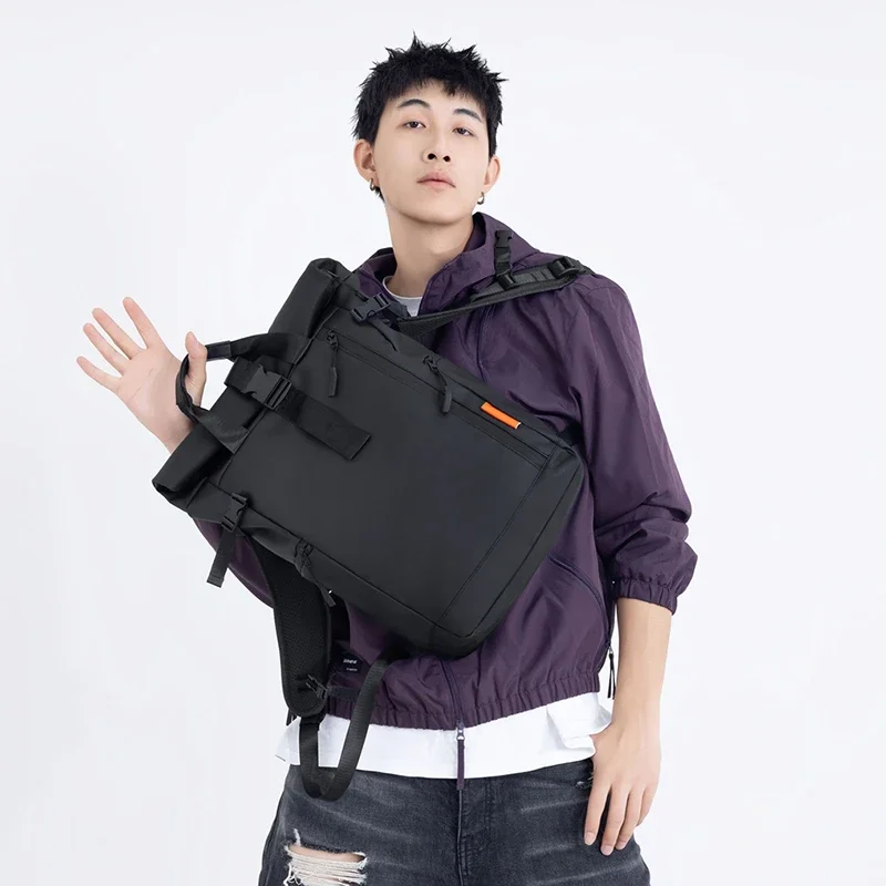 Unisex Fashionable Minimalist Large Capacity Waterproof Backpack Portable College School Bag Trendy Designer Backpack for Men