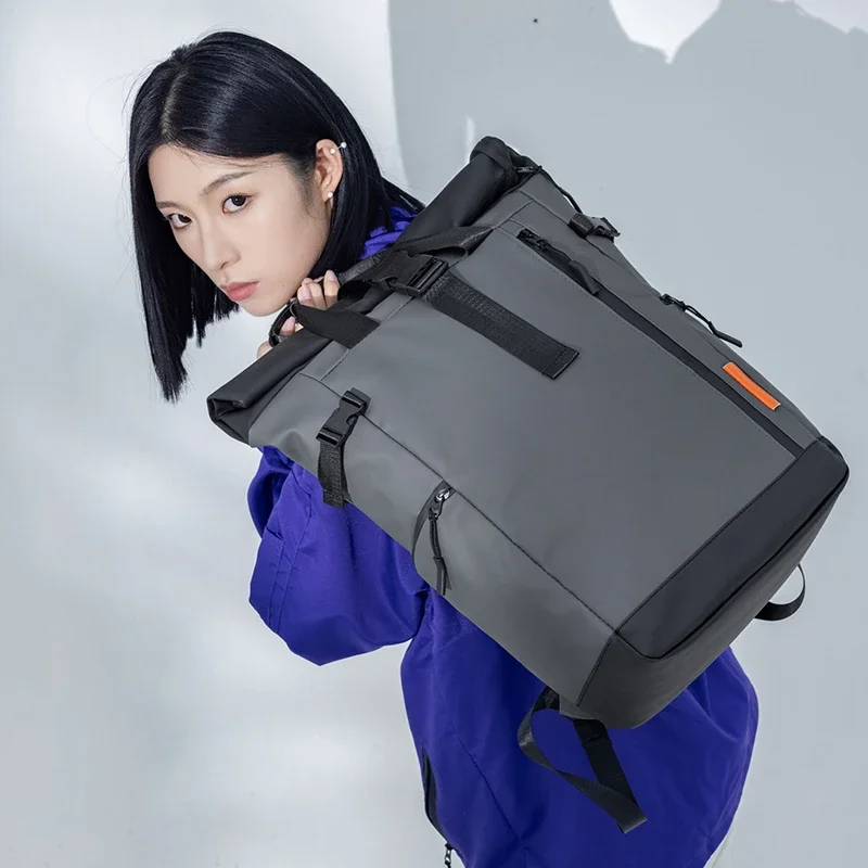 Unisex Fashionable Minimalist Large Capacity Waterproof Backpack Portable College School Bag Trendy Designer Backpack for Men
