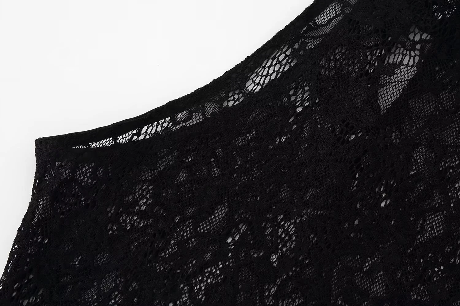 Women's 2026 new spring outfit European and American style fashionable casual hanging neck lace patchwork knitted long dress